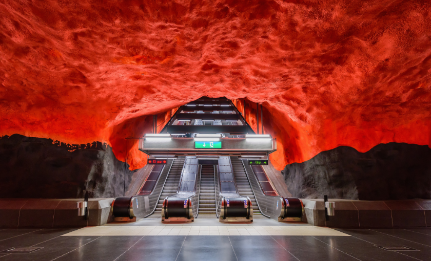 Stockholm - Metrostation